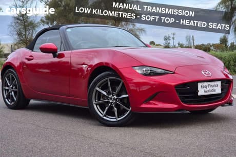 Red 2015 Mazda MX-5 Roadster Gt