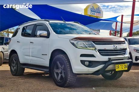 White 2017 Holden Trailblazer Wagon Ltz (4X4)