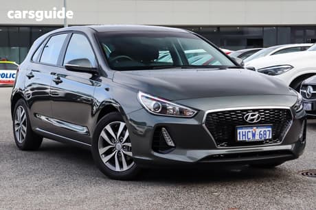 Grey 2020 Hyundai I30 Hatchback Active