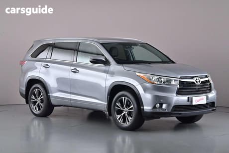 Silver 2016 Toyota Kluger Wagon Gxl (4X2)