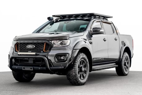 Grey 2021 Ford Ranger Double Cab Pick Up Wildtrak 2.0 (4X4)
