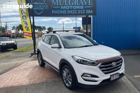 White 2017 Hyundai Tucson Wagon Active X (Fwd)