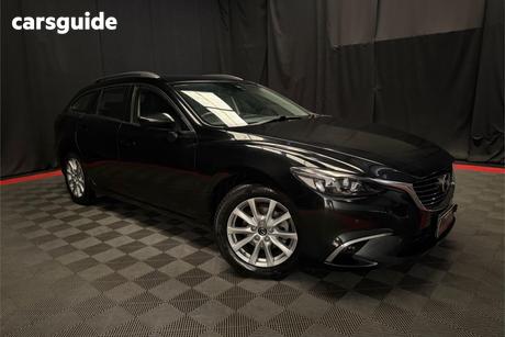 Black 2016 Mazda 6 Wagon Touring