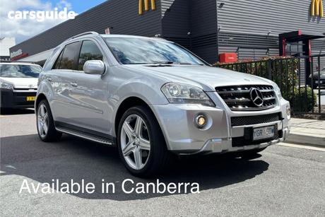Silver 2010 Mercedes-Benz ML SUV ML350 4X4
