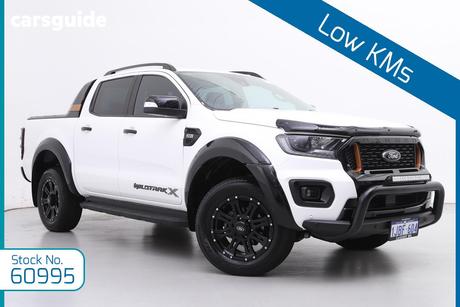 White 2022 Ford Ranger Double Cab Pick Up Wildtrak 3.2 (4X4)