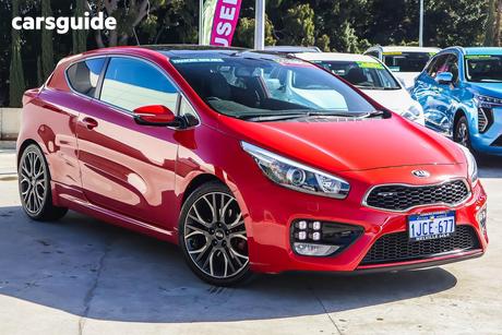 Red 2014 Kia Pro_cee'd Hatchback Gt-Tech