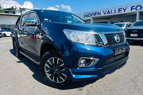 Blue 2017 Nissan Navara Dual Cab Utility St (4X4)