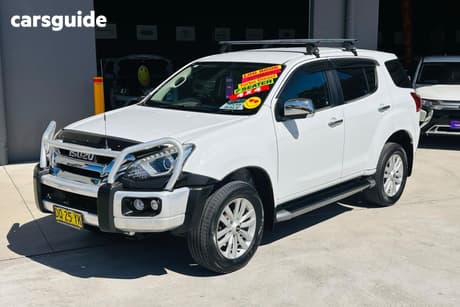 White 2018 Isuzu MU-X Wagon Ls-U (4X4)