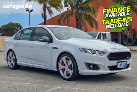 White 2015 Ford Falcon Sedan Xr8