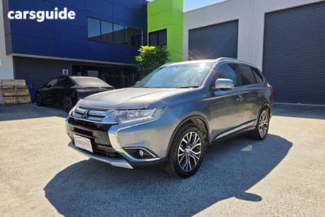 Grey 2017 Mitsubishi Outlander Wagon Ls Safety Pack (4X2)