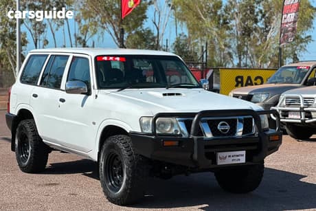 White 2007 Nissan Patrol Wagon Dx (4X4)