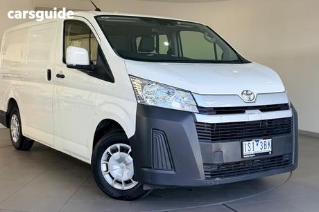 White 2020 Toyota HiAce Van Lwb Gl (Colours)