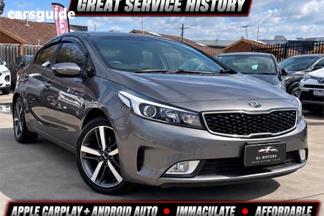 Grey 2017 Kia Cerato Sedan Sport