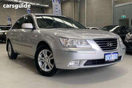 Silver 2008 Hyundai Sonata Sedan Slx