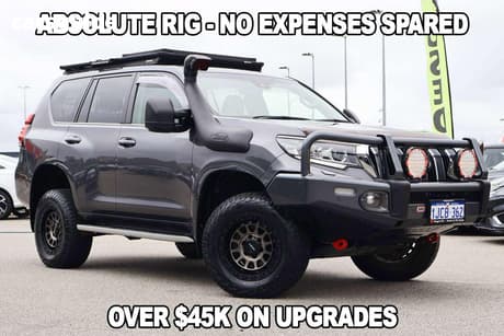 Grey 2021 Toyota Landcruiser Prado Wagon Vx