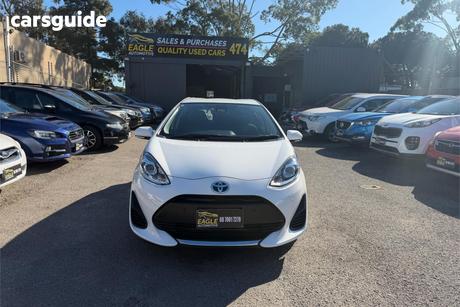White 2021 Toyota Aqua Hatch S