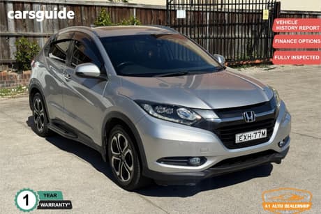 Black 2015 Honda HR-V Wagon Vti-L