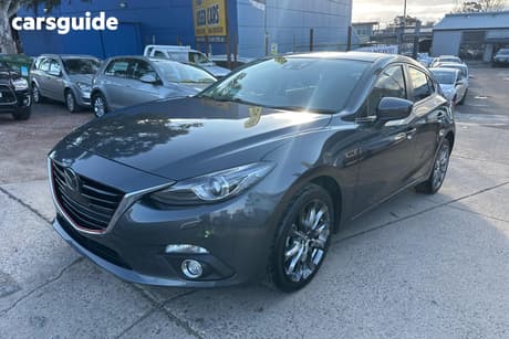 Grey 2014 Mazda 3 Hatchback Xd Astina