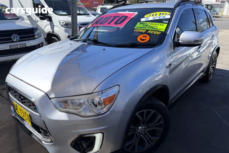 Silver 2016 Mitsubishi ASX Wagon Ls (2Wd)