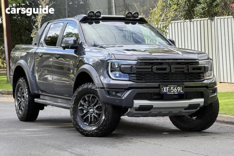 Grey 2025 Ford Ranger Double Cab Pick Up Raptor 3.0 (4X4)