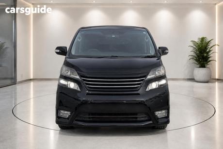 Black 2009 Toyota Vellfire SUV X