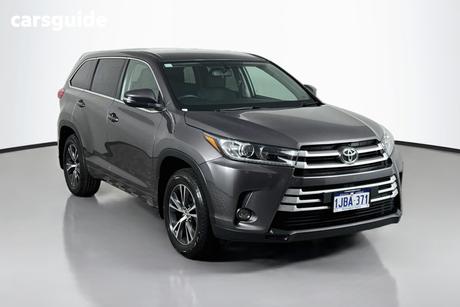 Grey 2017 Toyota Kluger Wagon Gx (4X2)