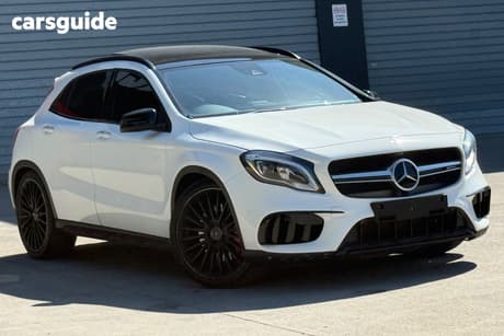 White 2018 Mercedes-Benz GLA45 Wagon 4Matic