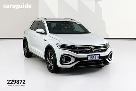 White 2022 Volkswagen T-ROC Wagon 140Tsi R-Line