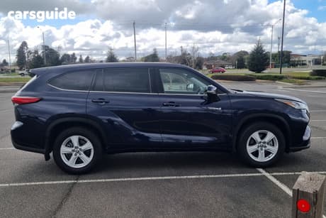 Blue 2022 Toyota Kluger Wagon Gx Hybrid Awd