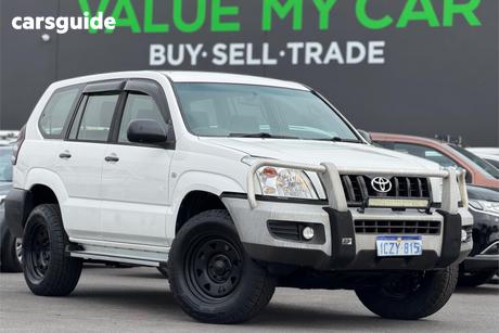 White 2006 Toyota Landcruiser Prado SUV GX 4X4