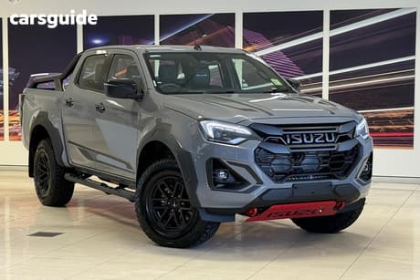 Grey 2026 Isuzu D-MAX Crew Cab Utility Blade (4X4)