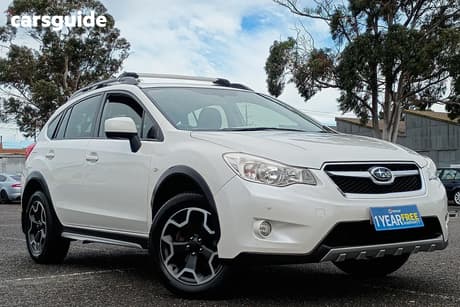 White 2014 Subaru XV Wagon 2.0I