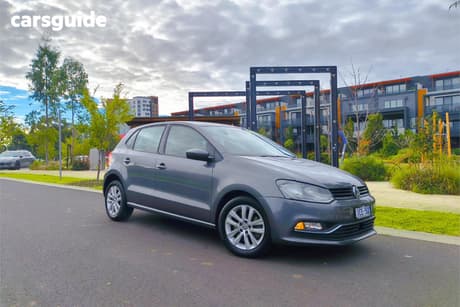 Grey 2014 Volkswagen Polo Hatchback 81 Tsi Comfortline