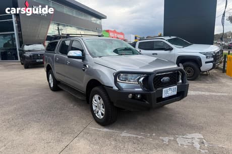 Silver 2021 Ford Ranger Double Cab Pick Up Xlt 3.0 (4X4)
