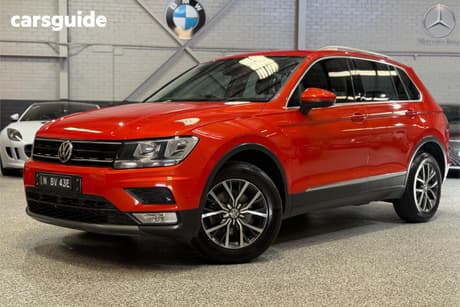 Orange 2016 Volkswagen Tiguan Wagon 110 Tdi Comfortline