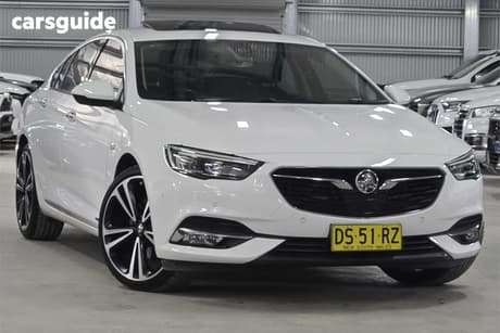 White 2019 Holden Calais Liftback V