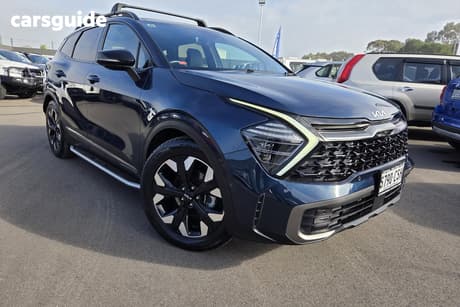 Blue 2022 Kia Sportage Wagon Gt-Line (Awd)