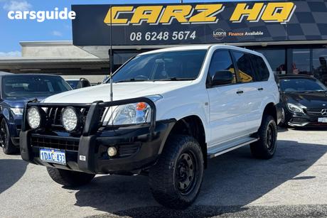 White 2006 Toyota Landcruiser Prado SUV GX 4X4