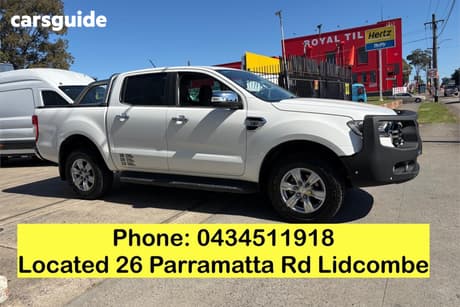 White 2020 Ford Ranger Double Cab Pick Up Xlt 3.2 (4X4)