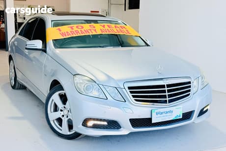 Silver 2009 Mercedes-Benz E250 Sedan Cgi Avantgarde