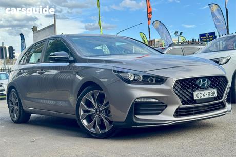Grey 2022 Hyundai I30 Hatchback N Line