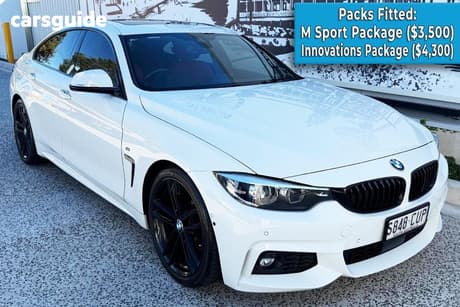 White 2019 BMW 420I Coupe M Sport Gran Coupe