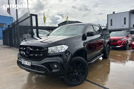 Black 2018 Mercedes-Benz X250 Dual Cab Pick-up D Progressive (4Matic)