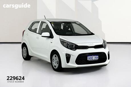 White 2023 Kia Picanto Hatchback S (Pe)