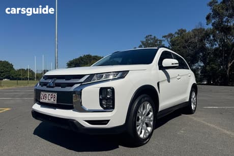 White 2021 Mitsubishi ASX Wagon Es Plus (2Wd)