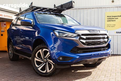 Blue 2021 Isuzu MU-X Wagon Ls-T (4X4)