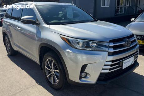 Silver 2019 Toyota Kluger Wagon Gxl (4X2)