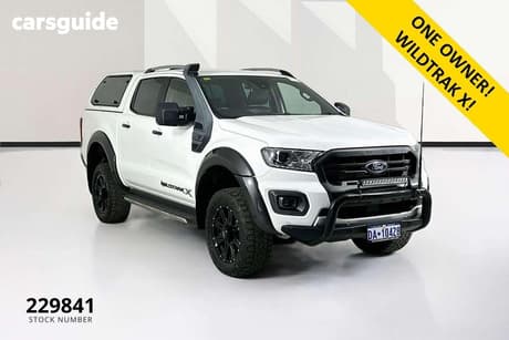 White 2020 Ford Ranger Double Cab Pick Up Wildtrak X 2.0 (4X4)