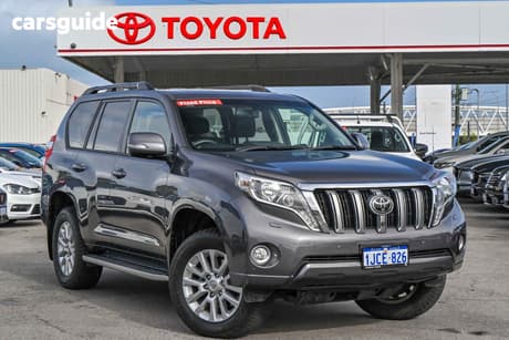 Grey 2017 Toyota Landcruiser Prado Wagon Kakadu (4X4)