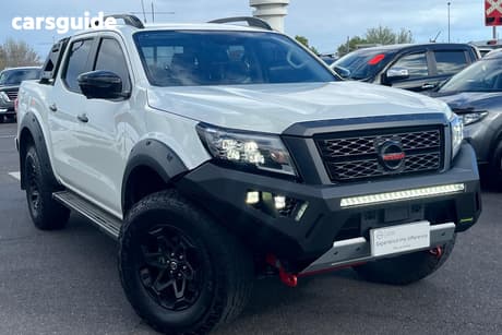 White 2025 Nissan Navara Dual Cab Pick-up Pro-4X Warrior (4X4)